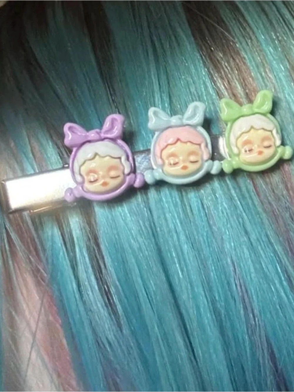 Cute Pastel Girl Hair Clips Set of 2